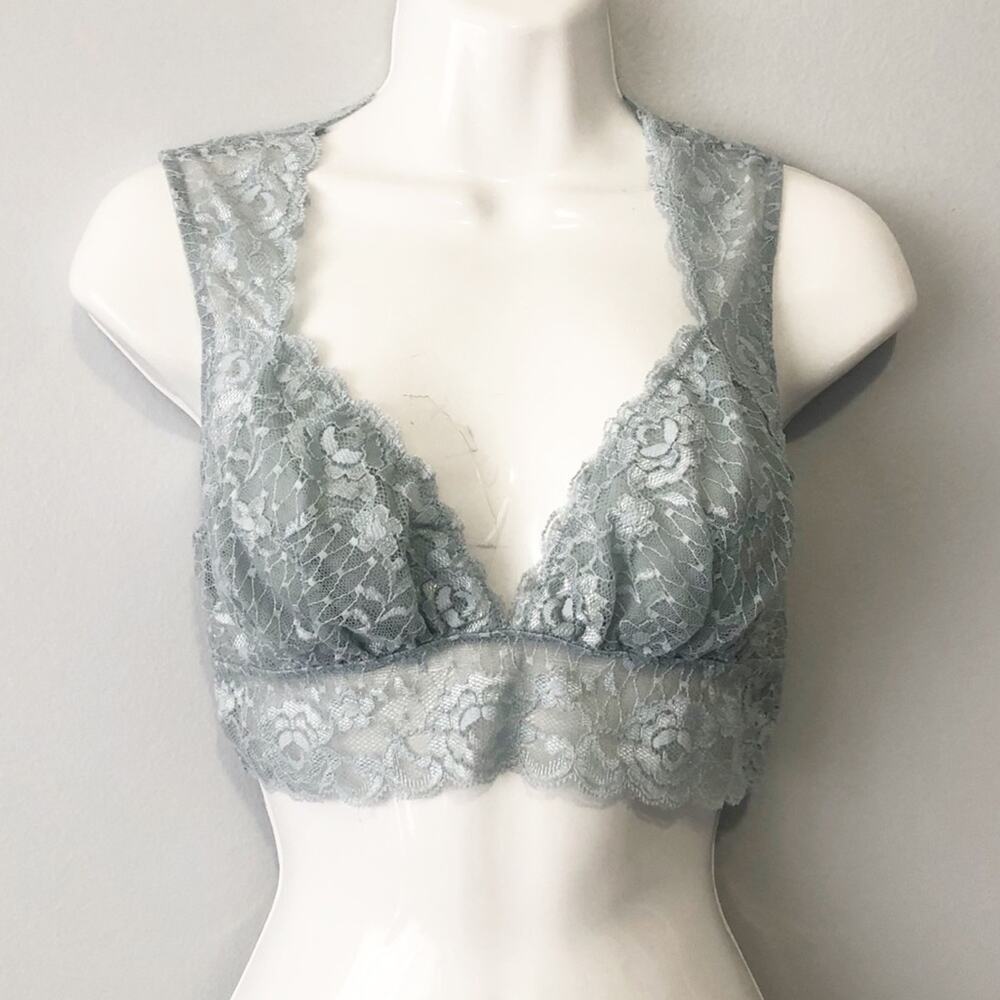 Intimately Free People blue lace bralette small